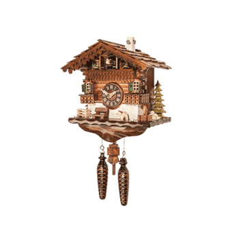 Black-Forest Chalet Quartz cuckoo clock 457QM