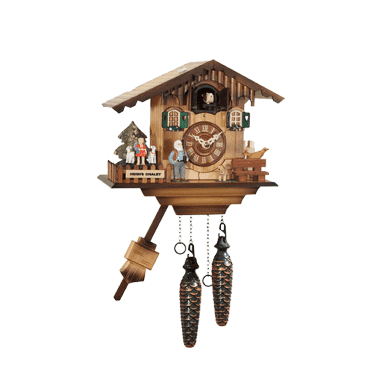 Heidi-Chalet with music dancing couples 4243QMT