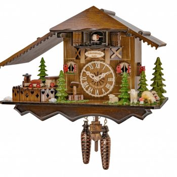 Train Cuckoo Clock electronic 42810QMT