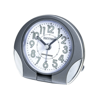 Travel Rhythm Bedside Clock Gray CGE601NR08