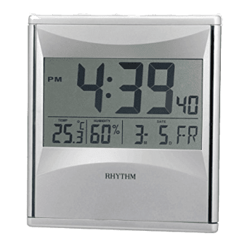 Rhythm Digital Wall or Table Clock LCW011NR19