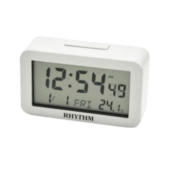 LCD Rhythm Bedside Clock LCT-083NR03