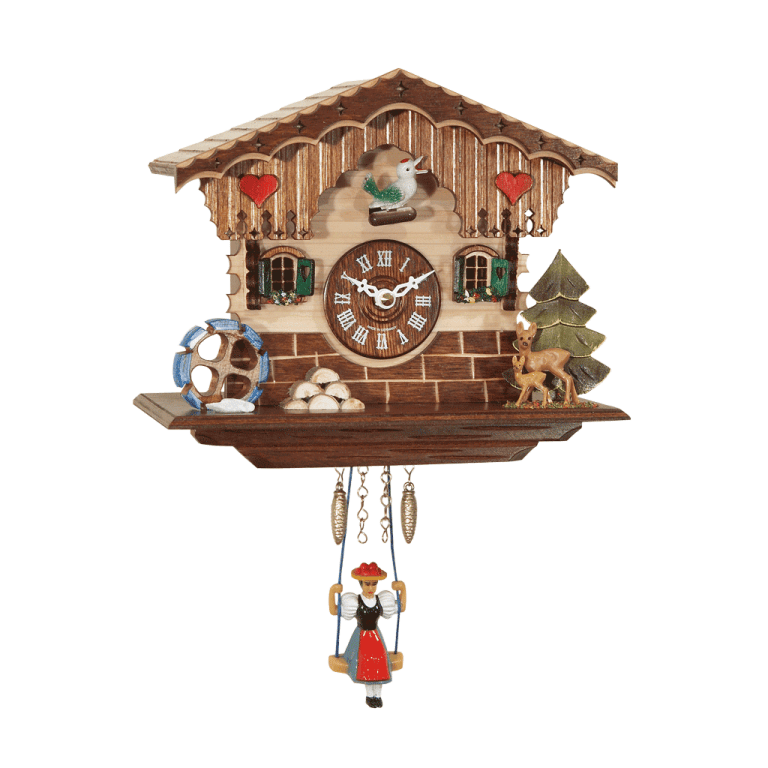 Swinging-Doll-clock-with-quartz---movement-0189SQ