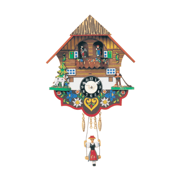 Swinging Doll clock with Cuckoo Chime/Westminster 0193SQT