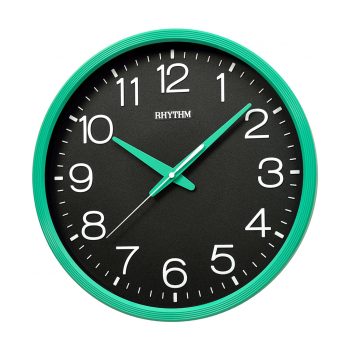 Rhythm CMG494DR05 Wall Clock GREEN 36cm