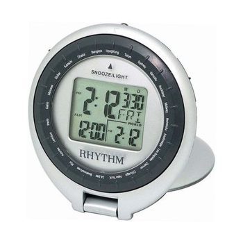 Rhythm LCT044-R19 BEDSIDE CLOCK WORLDTIMER