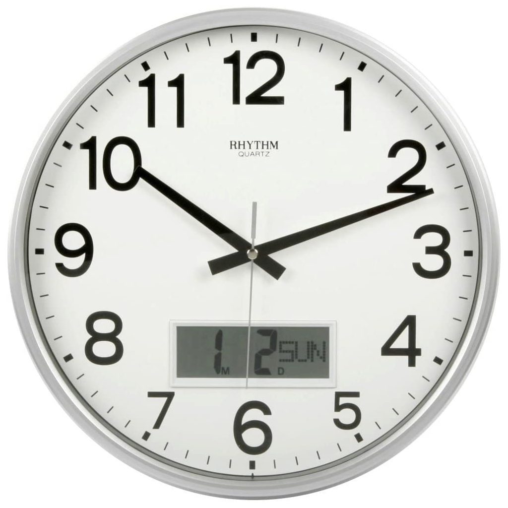 Rhythm Silent Sweep Wall Clock Available Online Time Centre,
