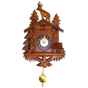 0137QP Mini Cuckoo Clock westminster or cuckoo call