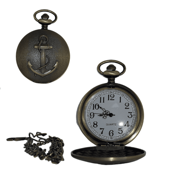 PQ8081 - Bronze Anker Pocket watch QUARTZ