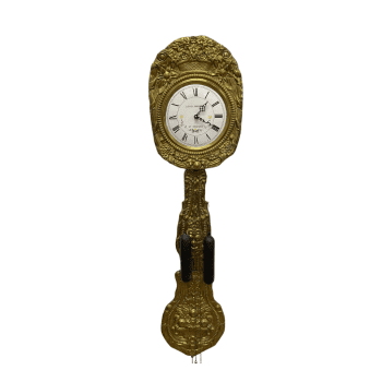 VINTAGE MECHANICAL 2 WEIGHT WALL CLOCK