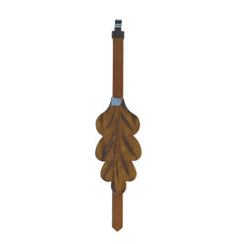 Cuckoo Clock Pendulum 1 Day Eichenlaub