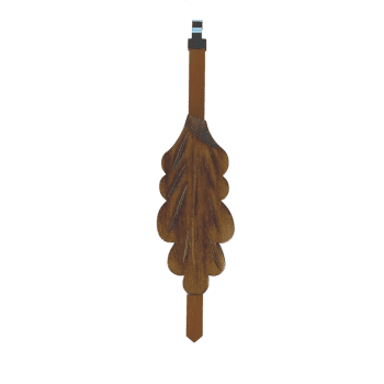 Cuckoo Clock Pendulum 8 day Eichenlaub
