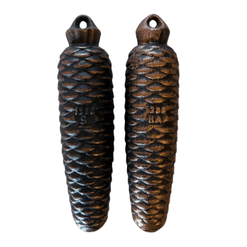 Cuckoo Clock Weight 1260 gram Set of two