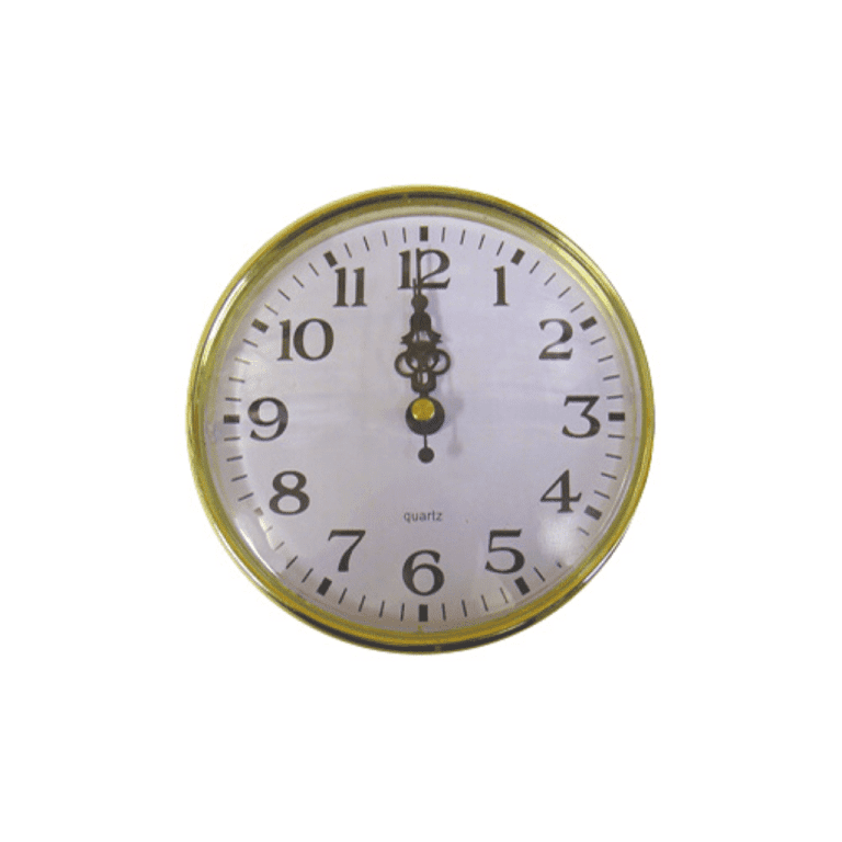 Round 160mm Gold Arabic