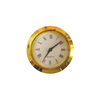 H40 - Round 38mm Clock Insert - GOLD Bezel