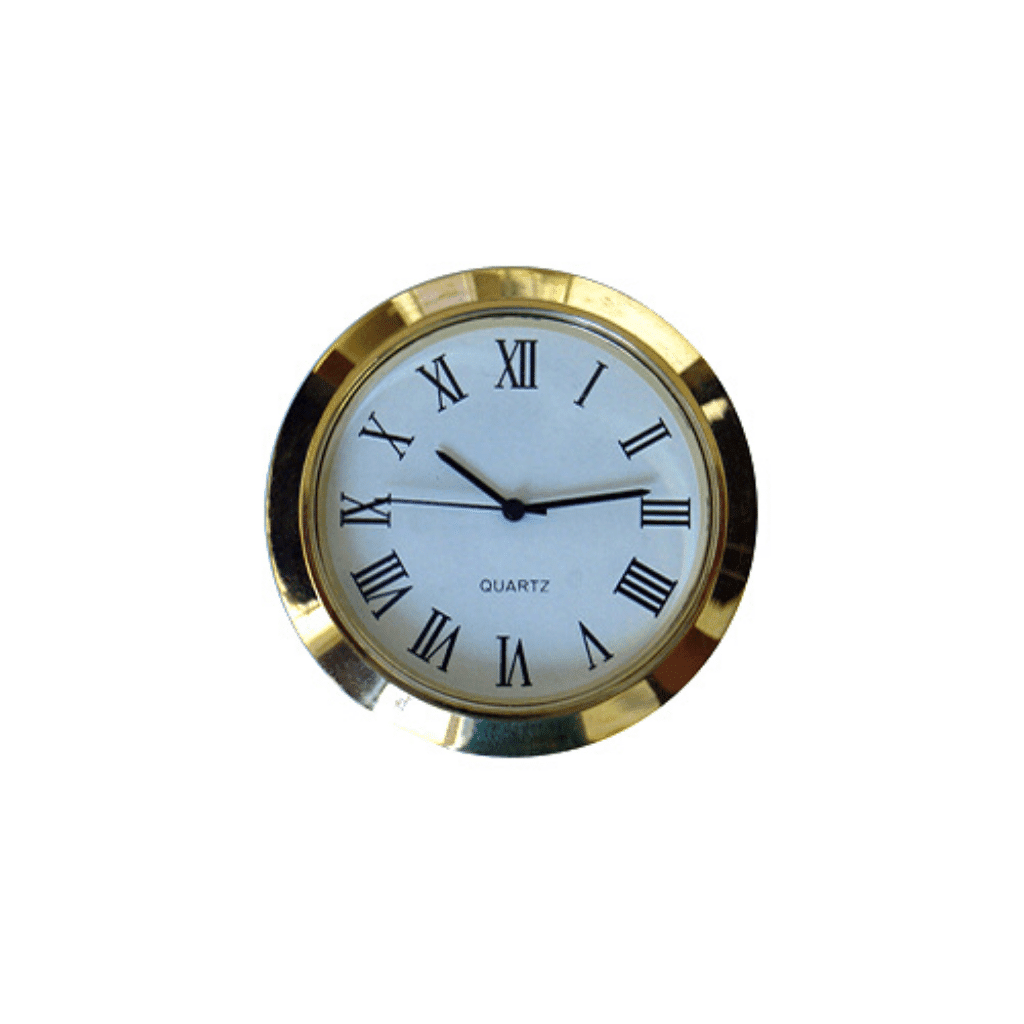 K50 Round 50mm Clock Insert Timecentre