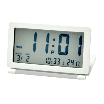 Rhythm LCT098NR03 Travel Alarm Clock