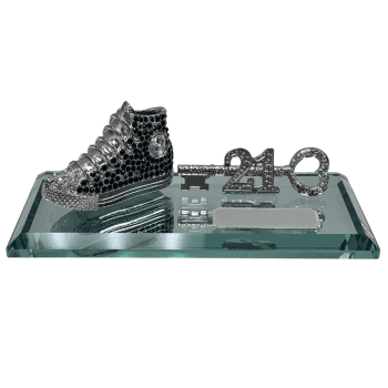 TK2073 All Star High Top -21st Key –  SILVER
