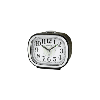 CRA849NR02 - Black Rhythm Bedside Clock