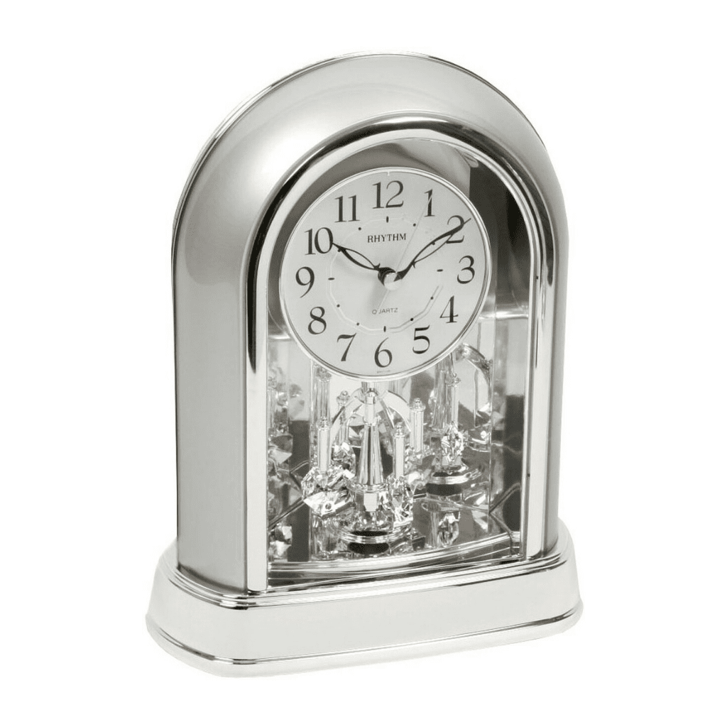 4SG696WR19 Rhythm Table Clock Timecentre