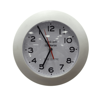 THINK ANTI CLOCKWISE WHITE