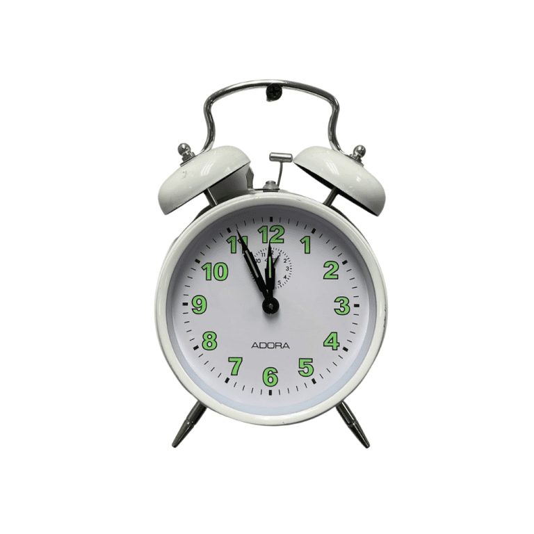 Mechanical bedside clock adora 849white