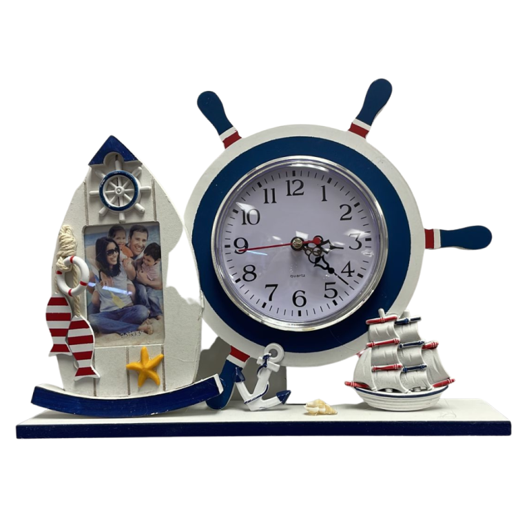 Nautical clock foto frame NC1 R399