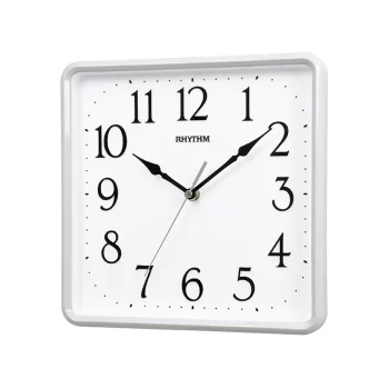 Rhythm Square Wall Clock - CMG597NR03