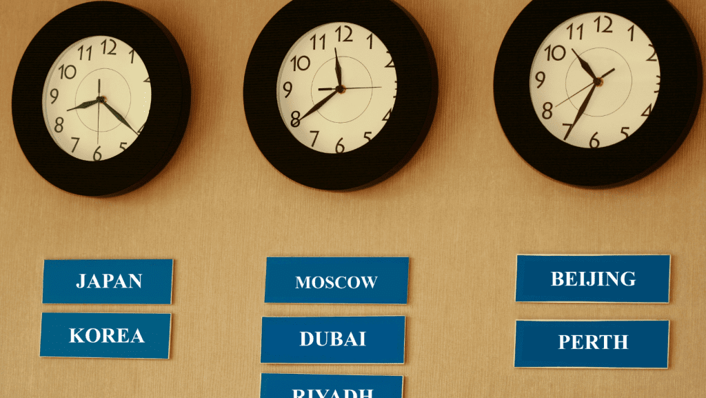 Watch with hotsell different time zones