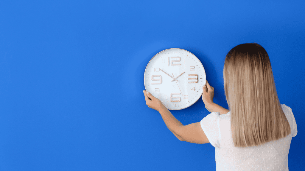 hang clock without nails