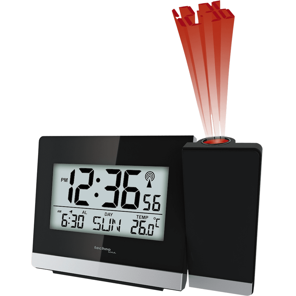 WT 536 PROJECTION ALARM CLOCK Timecentre