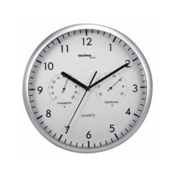WT650 THERMO HYGRO WALL CLOCK