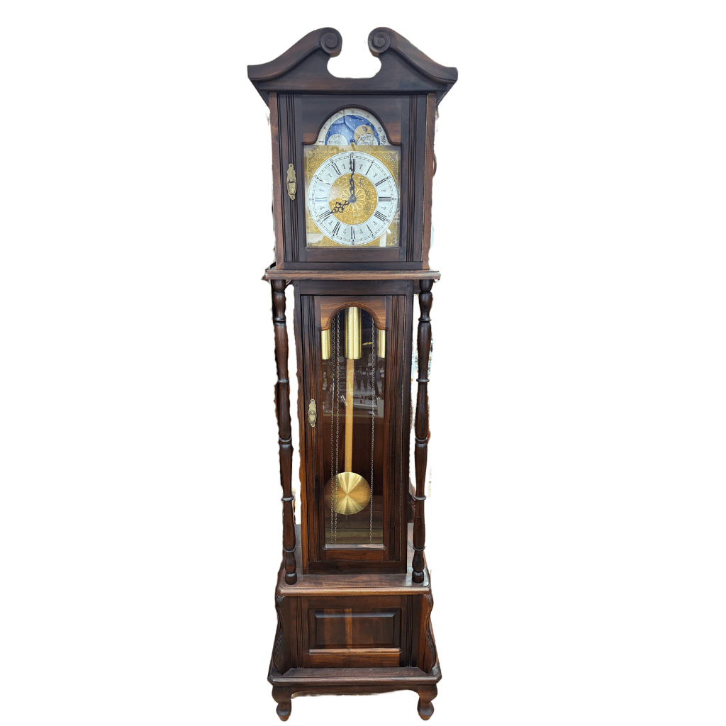 Urgos/imbuia Grandfather Clock Timecentre