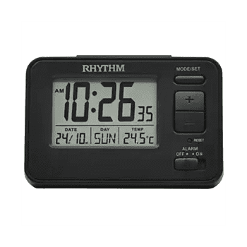 RHYTHM ALARM CLOCK DIGITAL - LCT104NR02