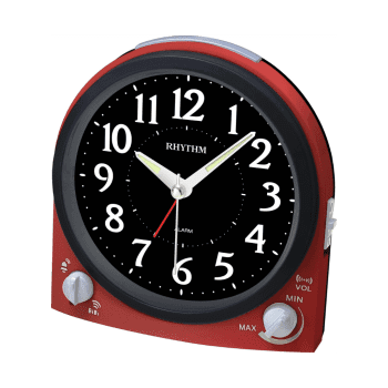 RHYTHM ALARM CLOCK ANALOG - CRF805BR01
