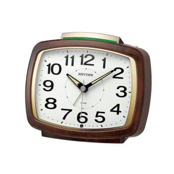 Rhythm Bedside Clock Auto Night Light 8RA649SR23