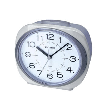 RHYTHM ALARM CLOCK PURPLE  ANALOG - CRA838BR12