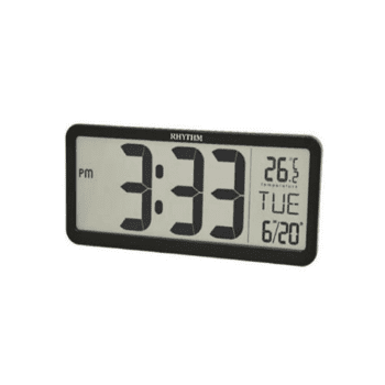 RHYTHM LARGE DIGITAL TWO-WAY CLOCK- LCW017BR02