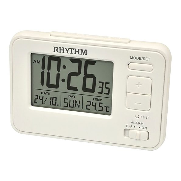 RHYTHM ALARM CLOCK DIGITAL - LCT104NR03