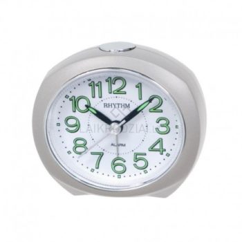 RHYTHM OVAL ALARM CLOCK ANALOG - CRE865NR03