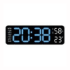 Wanyng 23cm Digital Wall Clocks USB Powered Digital Alarm Clock 5503