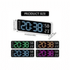Wanyng 23cm Digital Wall Clocks USB Powered Digital Alarm Clock 5503 - Image 4