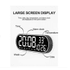 Digital LED Wall Clock with Remote Control - GH8021 - Image 3