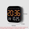 ZAVASIKA Plastic Digital LED Wall Clock 6650 - Image 7