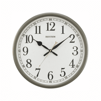 Rhythm Wall Clock Grey - CMG610NR08
