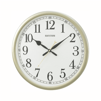 Rhythm Wall Clock Gold - CMG610NR18