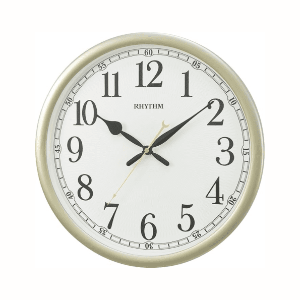 Rhythm Wall Clock Gold - CMG610NR18