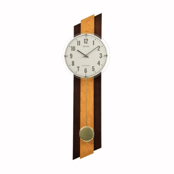 RHYTHM WALL CLOCK REGULATOR WESTMINSTER BROWN - CMJ593NR06
