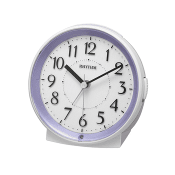 BEDSIDE CLOCKS  PURPLE - 8RE669SR12
