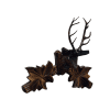 Medium Cuckoo Clock Crown Hunters - Image 2